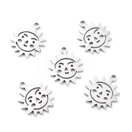 Non-Tarnish 201 Stainless Steel Charms LS-STAS-D176-05P-1