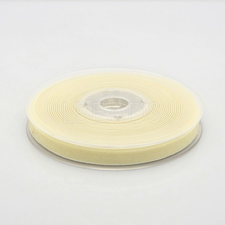 Polyester Velvet Ribbon for Gift Packing and Festival Decoration SRIB-M001-10mm-028-1