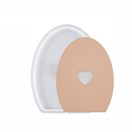 Easter Egg with Heart Shape Candle Holder Silicone Molds LS-SIL-Z019-01C-1