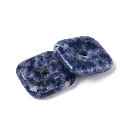 Natural Blue Spot Jasper Pendants G-Q602-02D-1