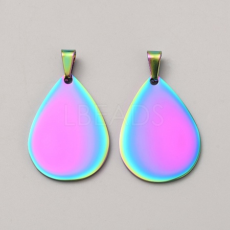 Heart/Flat Round/Teardrop Alloy Pendants FIND-WH0139-321C-RC-1