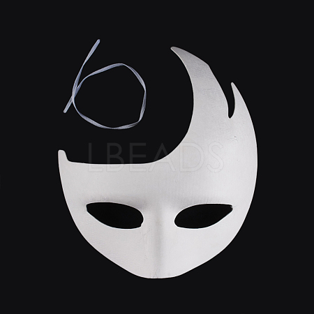 Party Paper Face Masks AJEW-WH0064-02B-1