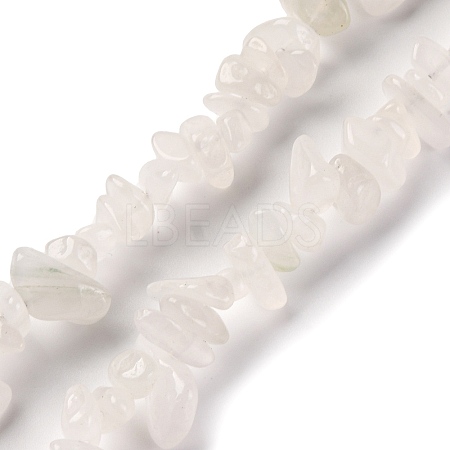 Natural White Jade Beads Strands G-F703-02A-1