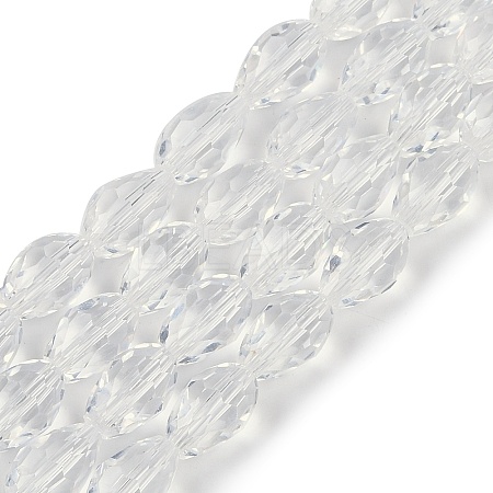 Transparent Glass Beads Strands EGLA-N013-T4mm-D01-1