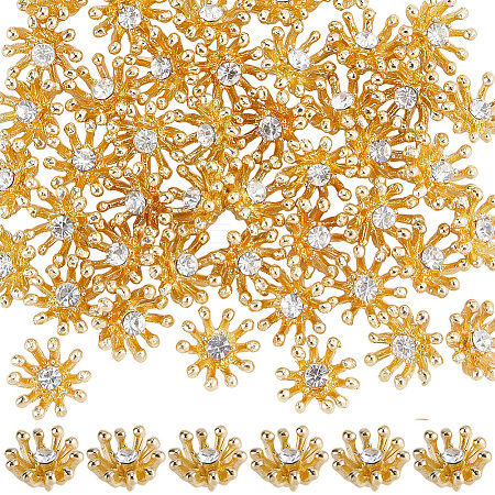 50Pcs Zinc Alloy Crystal Rhinestone Cabochons FIND-SC0022-68-1
