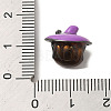 Halloween Brass Enamel European Beads X1-KK-A203-04B-B-3
