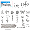 ARRICRAFT DIY Metal Jewelry Making Kits DIY-AR0001-42-2