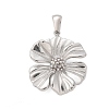 304 Stainless Steel Pendants STAS-Q349-01E-P-1
