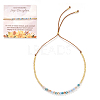 Bohemian Style Brass Beads Slider Breacelets for Women TO7847-4-1