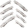 80Pcs 4 Styles Iron Hair Barrette Findings IFIN-SC0001-64-1