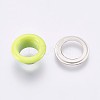 Iron Grommet Eyelet Findings X-IFIN-WH0023-E03-1