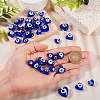 60Pcs Handmade Lampwork Beads LAMP-PJ0001-05-7