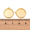 Brass Pendant Cabochon Settings KK-F898-20D-G-3