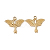 Ion Plating(IP) 304 Stainless Steel Pendants STAS-B031-36G-2