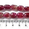 Dyed Natural Malaysia Jade Beads Strands G-P528-I03-01-5