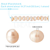 1 Strand Natural Cultured Freshwater Pearl Beads Strands PEAR-SC0001-12-2