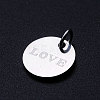 201 Stainless Steel Charms STAS-T049-T679-1-2