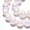Natural Keshi Pearl Beads Strands PEAR-S020-L13-3