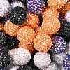 Halloween Theme Resin Rhinestone Beads RESI-L049-01C-2