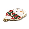 Alloy Enamel Pendants ENAM-Z001-02G-B-2