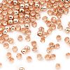 Brass Crimp Beads KK-S509-01RG-01-1