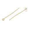 Brass Eye Pins KK-H502-02F-G-2