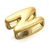 Ion Plating(IP) 304 Stainless Steel Slide Charms STAS-B075-37G-N-2
