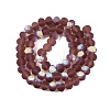 Transparent Glass Beads Strands LS-EGLA-A044-T8mm-MB13-3