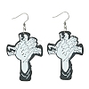 304 Stainless Steel Dangle Earrings EJEW-FS00005-1