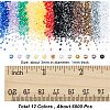 2 Boxes 2 Colors Pointed Back Resin Rhinestone Cabochons MRMJ-OC0003-04-2