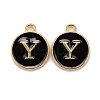 Golden Plated Alloy Charms ENAM-S118-02Y-1