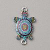 Alloy Enamel Connector Charms LS-ENAM-WH0061-47F-1