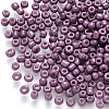 8/0 Baking Paint Glass Round Seed Beads SEED-S036-01B-18-1