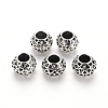 Tibetan Style Alloy European Beads TIBE-N006-76AS-LF-1