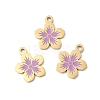 Ion Plating(IP) 316L Surgical Stainless Steel Charms STAS-H213-23G-2