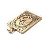 201 Stainless Steel Pendant STAS-B033-01G-21-3