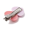 6 Pcs Cute Heart Resin Alligator Hair Clips PHAR-JH00118-5