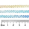 Transparent Painted Glass Beads Strands DGLA-A034-T4mm-A13-3