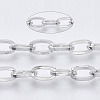 304 Stainless Steel Paperclip Chains CHS-N001-11S-5
