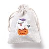 Halloween Cotton Cloth Storage Pouches ABAG-M004-01Q-3