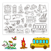 PVC Plastic Stamps DIY-WH0167-57-0508-1