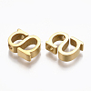 304 Stainless Steel Pendants STAS-T041-10G-S-2