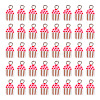 100Pcs Handmade Polymer Clay Charms CLAY-TA0001-96B-2