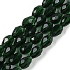 Transparent Glass Beads Strands LS-EGLA-N013-T8mm-D15-1