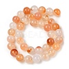 Natural Red Agate Beads Strands G-A248-A06-03-3