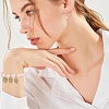 3Pcs 3 Styles Brass Micro Pave Cubic Zirconia Pendants KK-YW0004-07-5