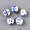 Handmade Porcelain Beads PORC-N012-12F-1