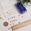 26Pcs 26 Styles Brass Charms KK-SC0004-03-3