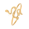 304 Stainless Steel Cuff Rings for Women RJEW-F175-01G-01-2
