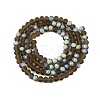 Transparent Glass Beads Strands EGLA-A044-T4mm-MB16-3